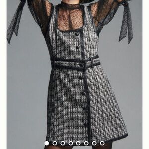 Maeve tweed dress Anthropologie size 4 - nwot